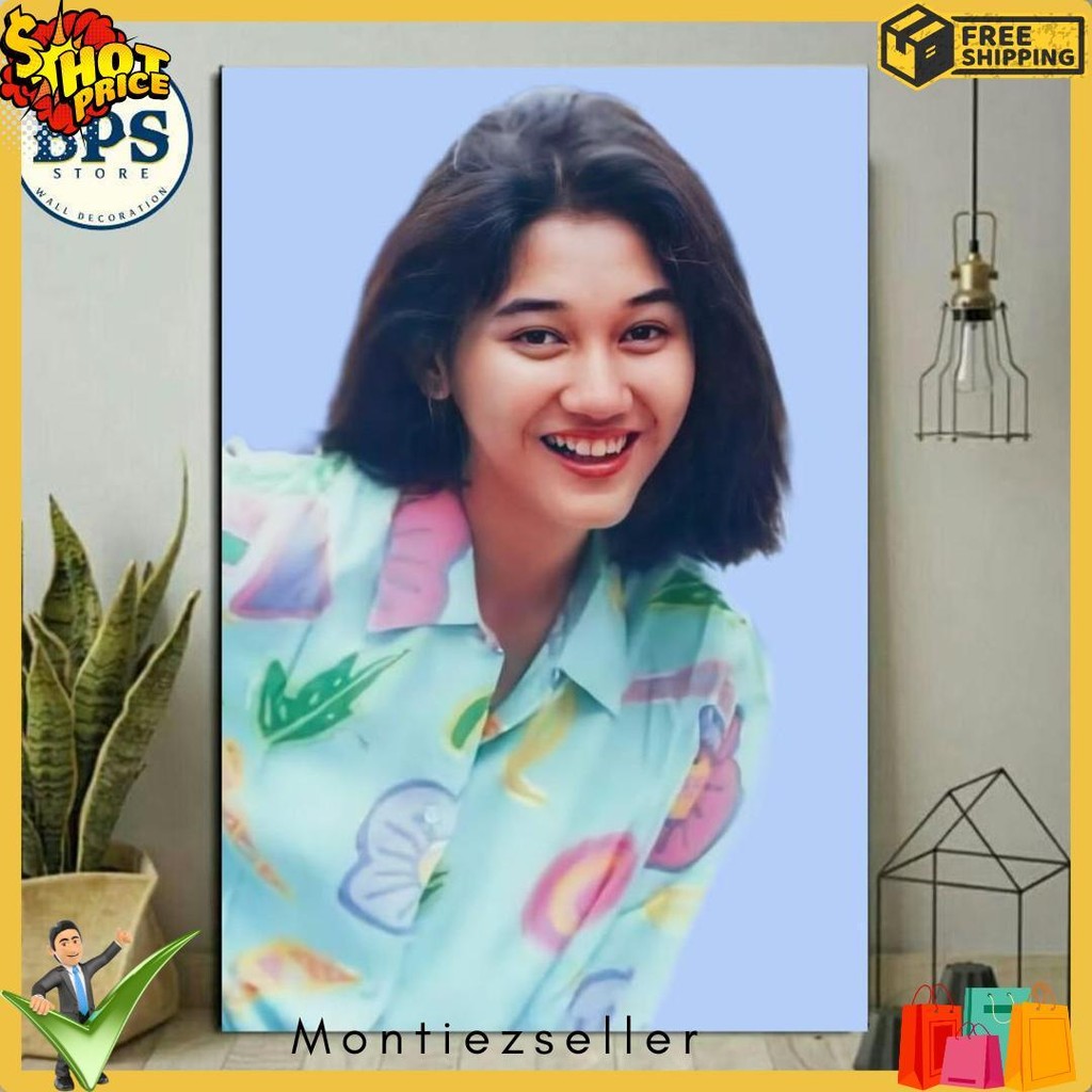 Cusss Serbu Hiasan Dinding Tema Nike Ardilla - Poster Kayu Nike Ardilla - Poster Nike Ardila - Wall 