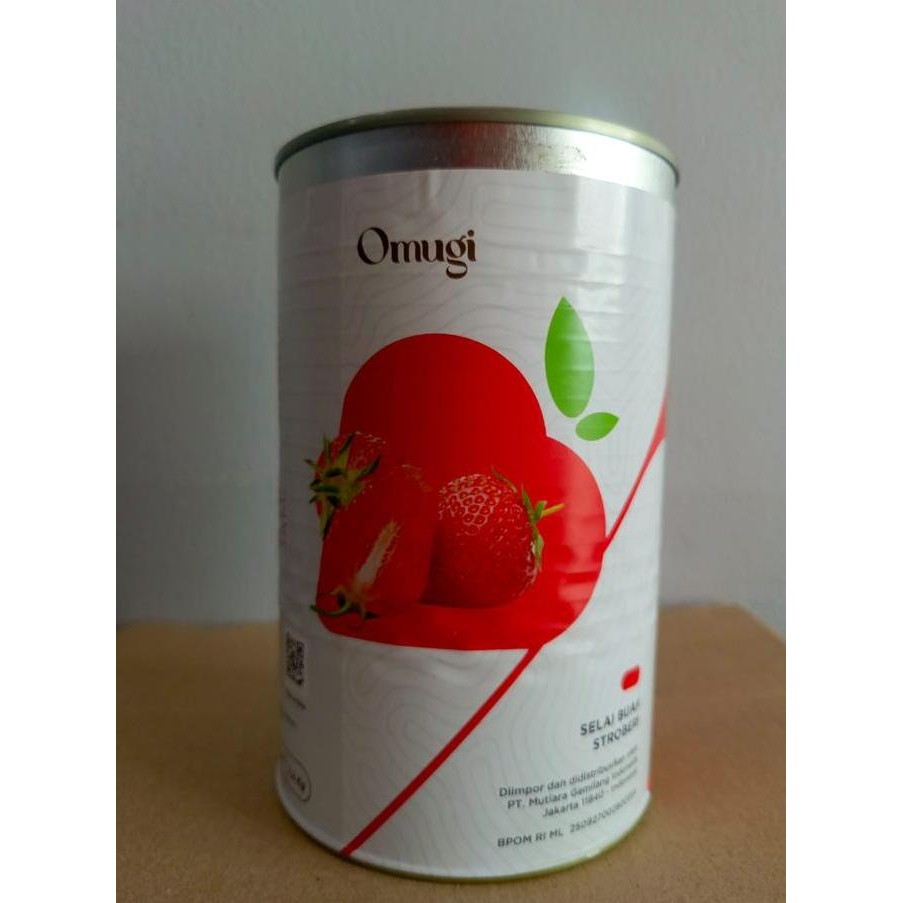 

Jam Omugi Strawberry 1.2kg stoberi 1200gram selai strawberry premium