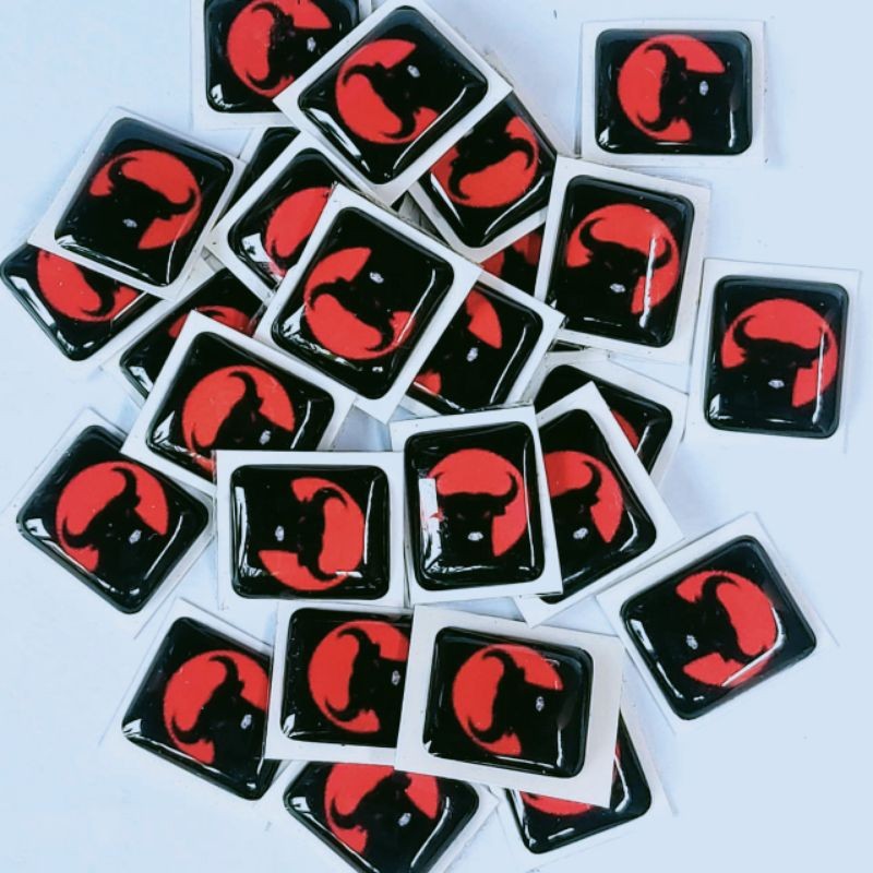 

Terlaris Presisi Stiker Vynil Lapis Resin Emblem Timbul B80 5 Casing/Stiker Panel Vynil Bisa Custom Dan COD