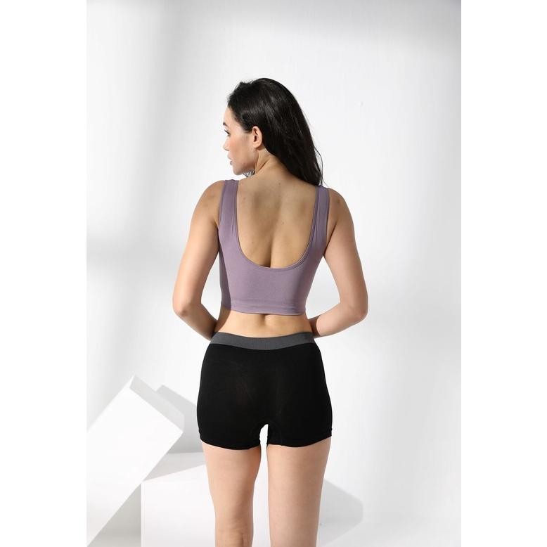 Eelic Jumbo Push Up Sport Bra Busa Sport Bh Tanpa Kawat Bra Olahraga Wanita 811 At-113