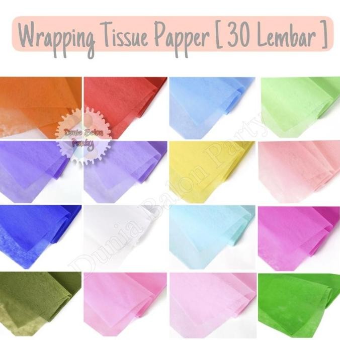 

Sale [ 28 Lembar ] Kertas Tisu Buket Bunga / Tissue Cotton Paper Flower Me41