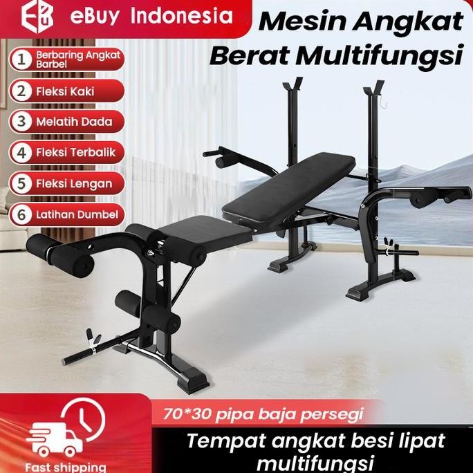 TERBARU - bench press murah / bench press alat fitness / bench press multifungsi