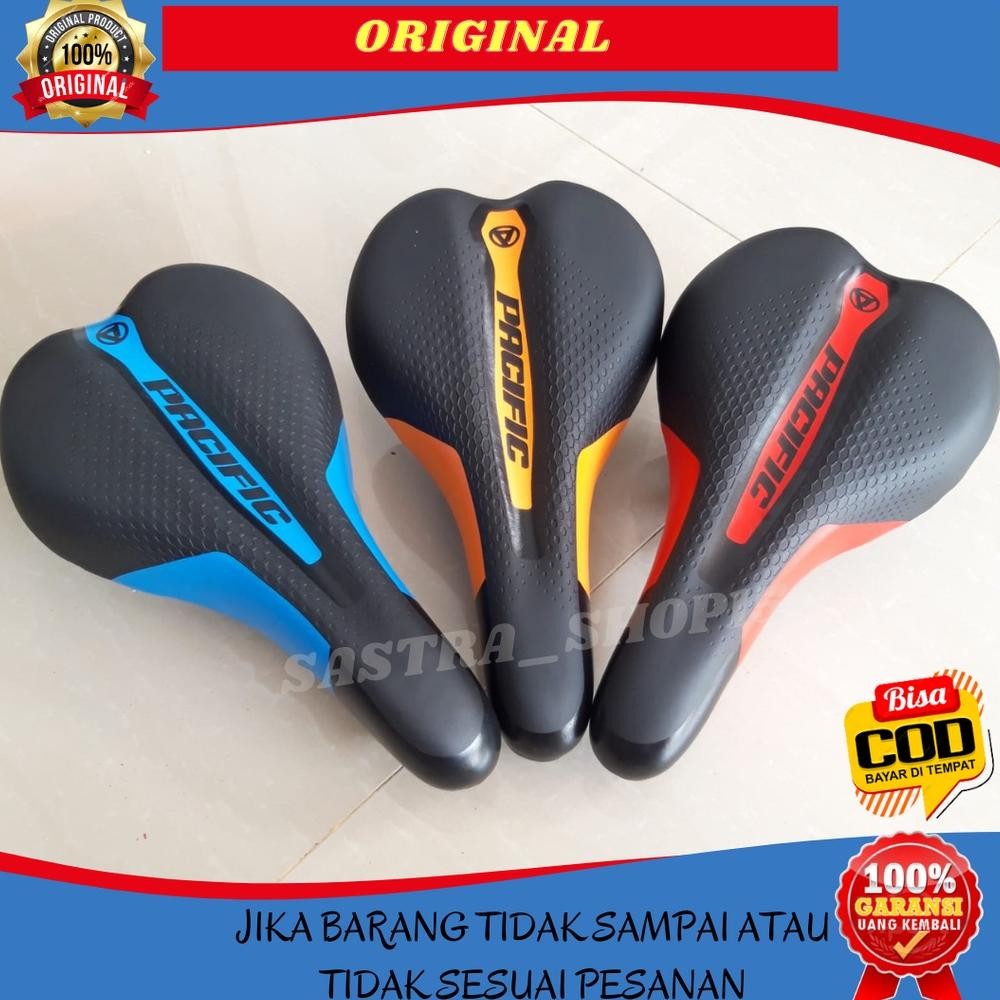 Promo Jok Sepeda Mtb Gunung Pacific Sadel Pacific Saddle Sp H-214 Nt-137