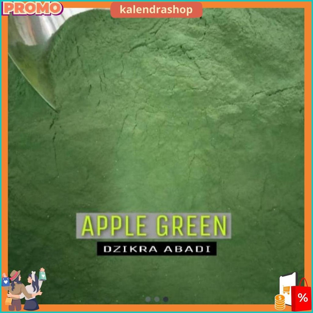 Pewarna Makanan Bubuk Apple Green Hijau 1.Kg Termurah Banget