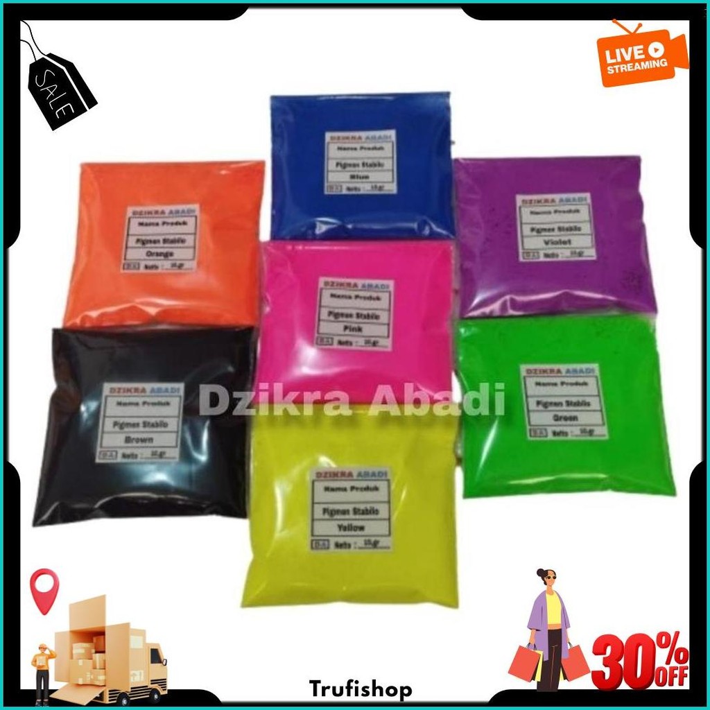 

Pigmen Powder Stabilo Pewarna Bubuk Stabilo 10 Gr Bisa Cod
