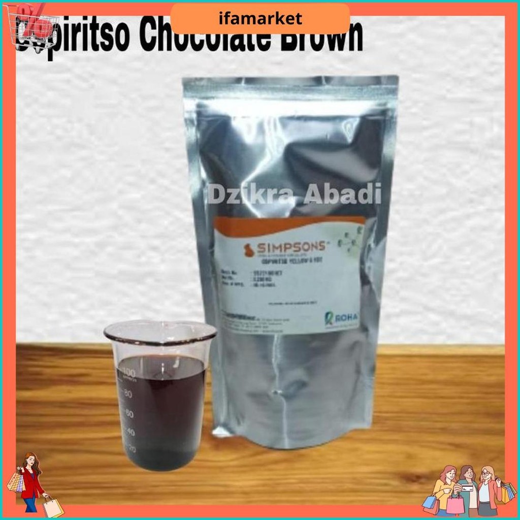 

Pewarna Minyak Coklat Ospiritso Chocolate Brown ( 1630 ) 5 Gr Bisa Cod