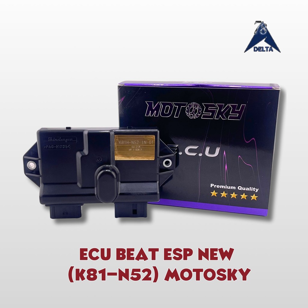ECU BEAT ESP NEW NON ISS K81-N52 MOTOSKY - Ecu Beat POP / Beat eSP NON ISS K81H-N52 IN 01