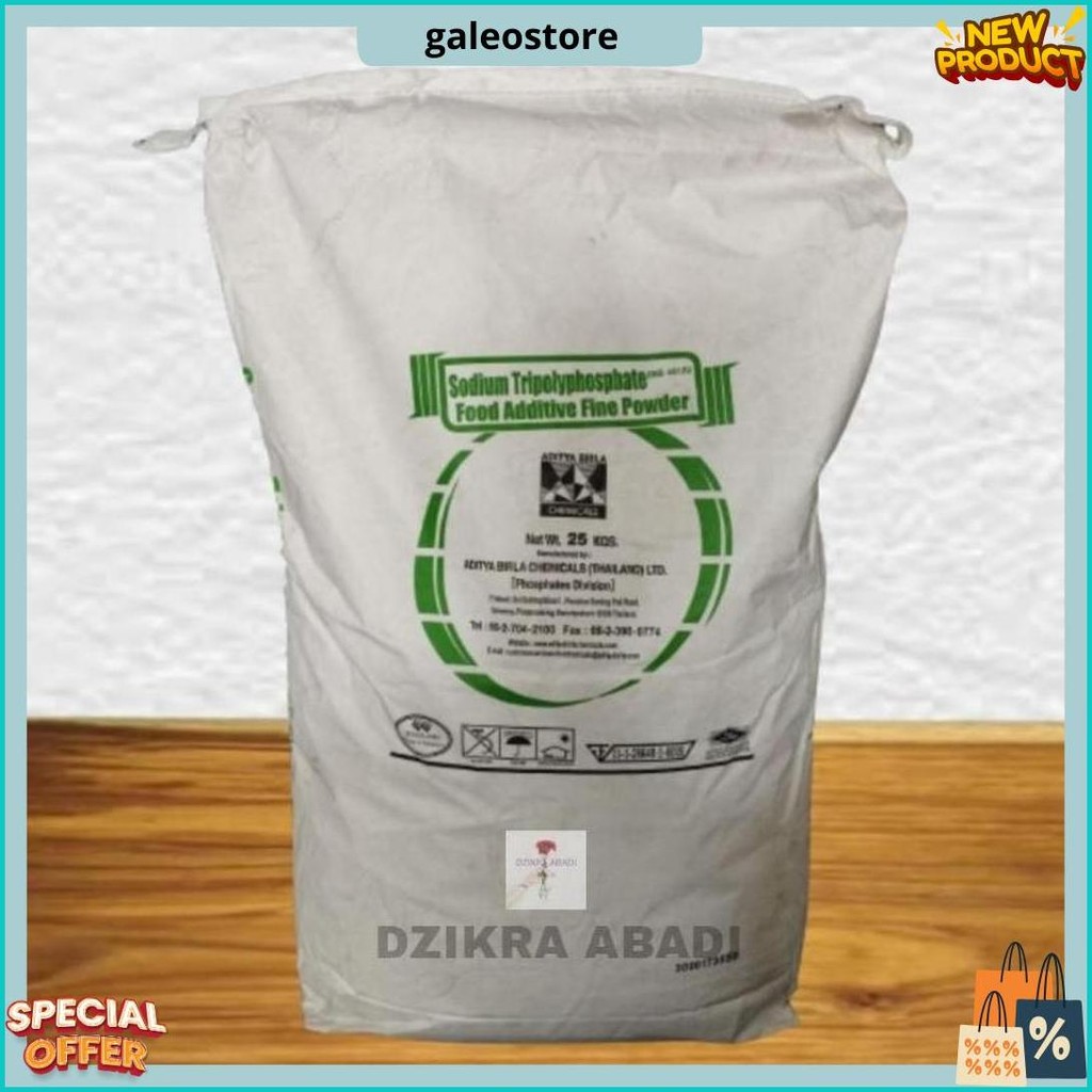 

Stpp Sodium Tripolyphosphate Pengenyal Bakso Food Grade 250 Gr Gratis Ongkir