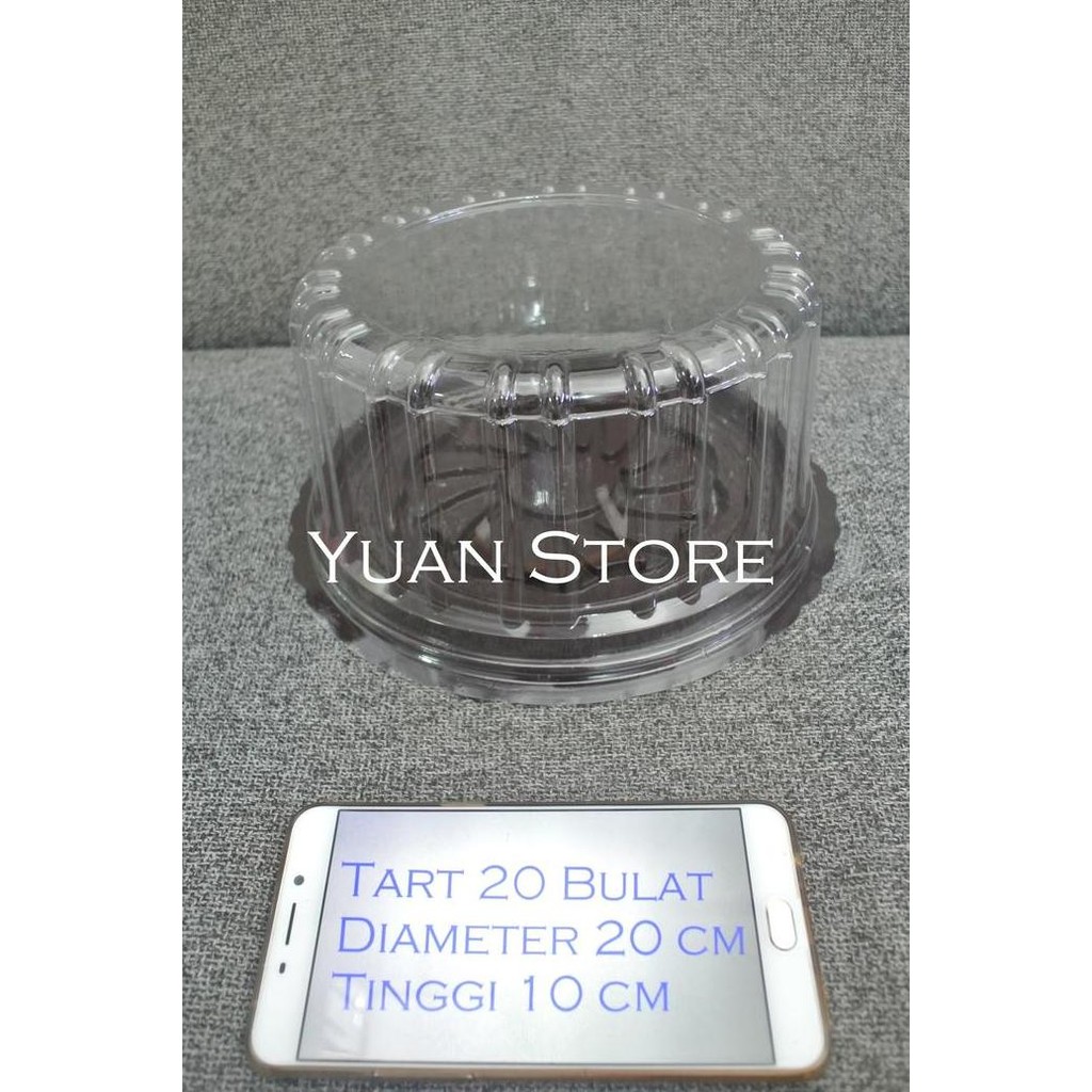 Mika Tart Bulat 20 cm | Mika Kue Tart | Mika Kue | Mika Bolu | Plastik