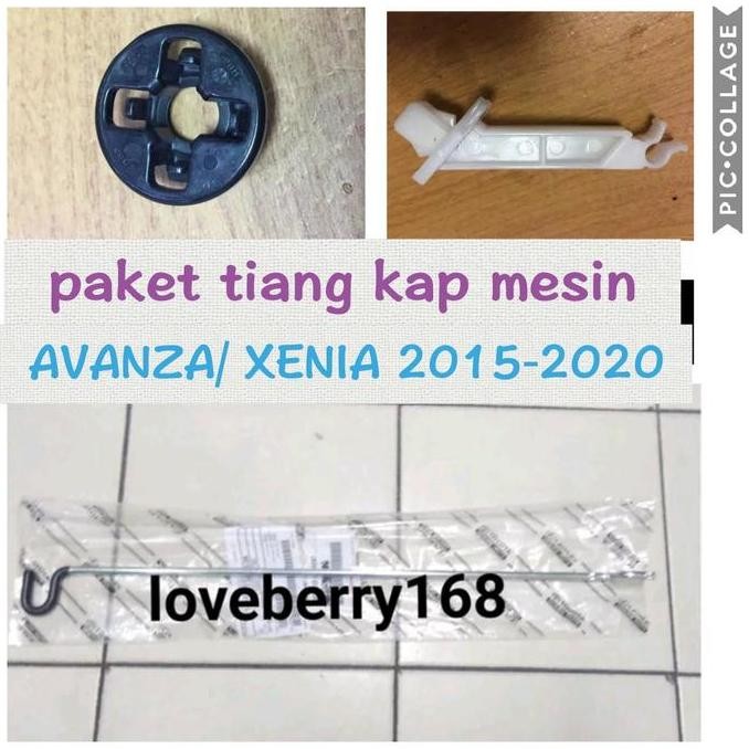 TERLARIS - paket tiang kap mesin AVANZA XENIA 20-2020