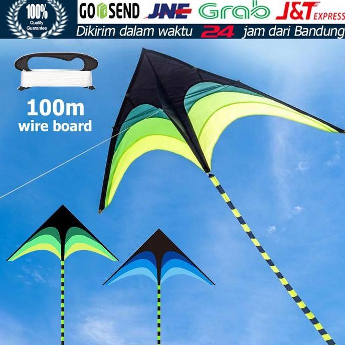 Mainan Layangan Anak Ekor Panjang Besar Jumbo / Mainan Layang Layang