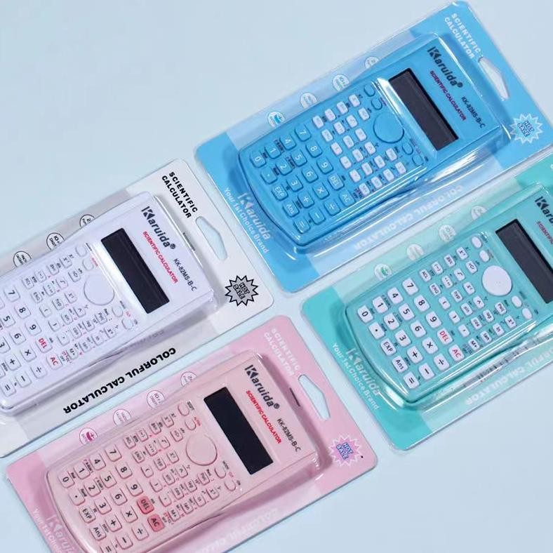 

Eelic Kalkulator Ilmiah 240, Kalkulator Fungsi, Kalkulator 4 Warna J-42