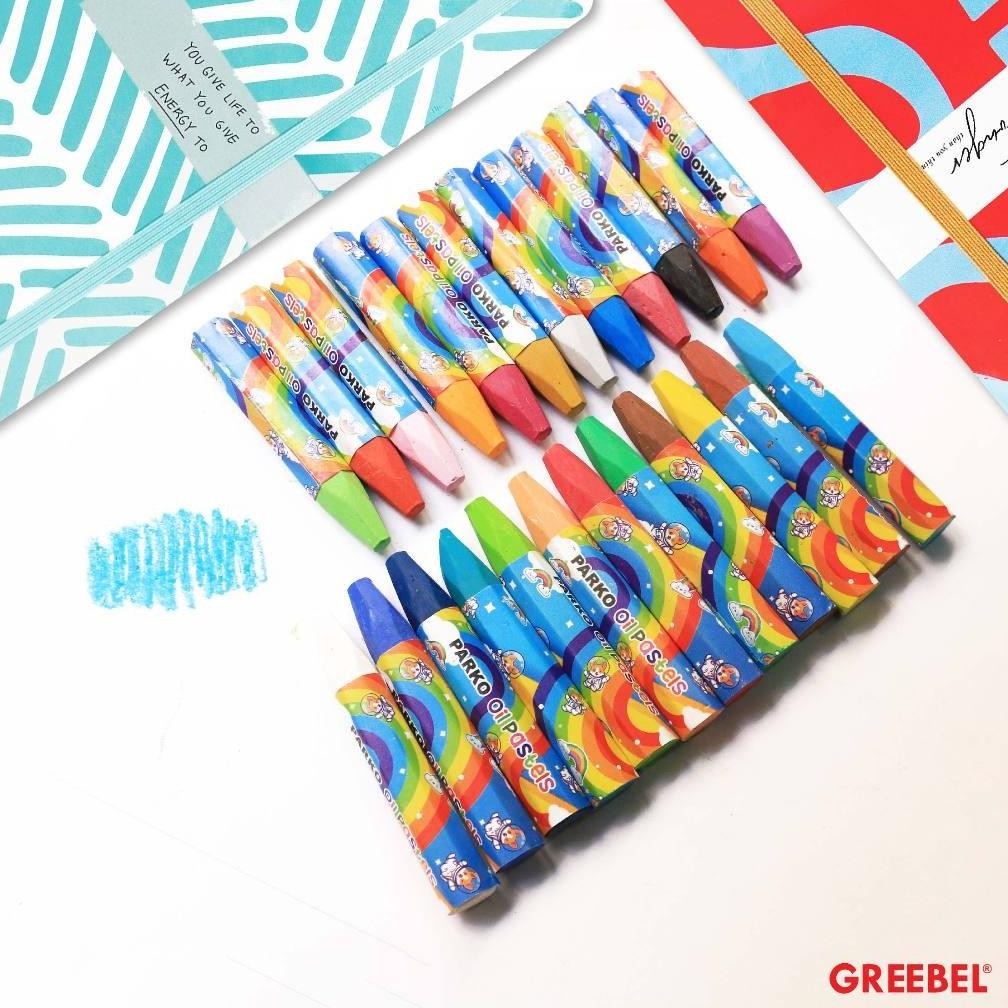 

Bf888S Parko Crayon 24 Warna / Oil Pastel 24 Warna / Krayon 24 Warna Io-98