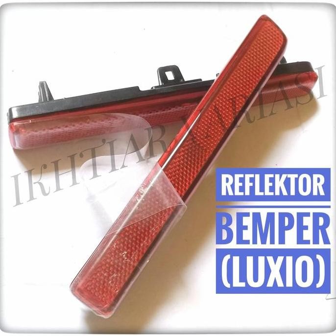 Rlektor Bemper Luxio Mata kucing belakang Luxio bemper Luxio Satuan