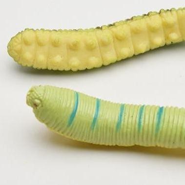 UBUL 6cm acak ulat bulu caterpillar serangga mainan prank toys plastik