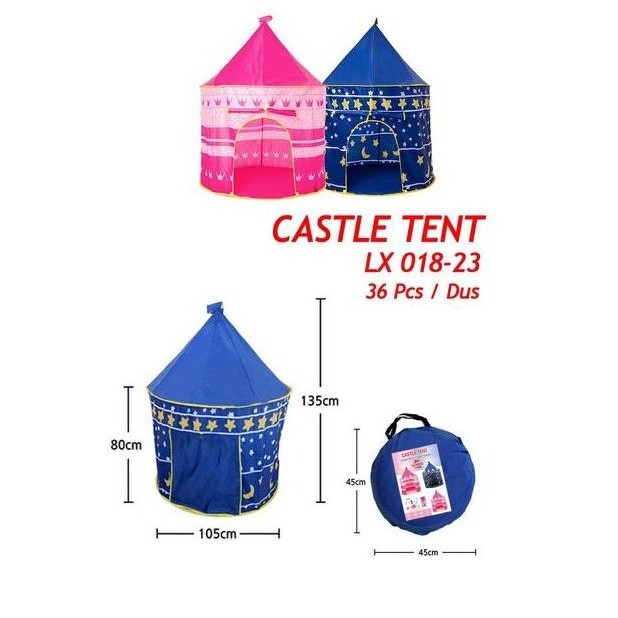 Tenda Anak / Tenda Anak Perempuan / Tenda Anak Laki Laki Bentuk Istana