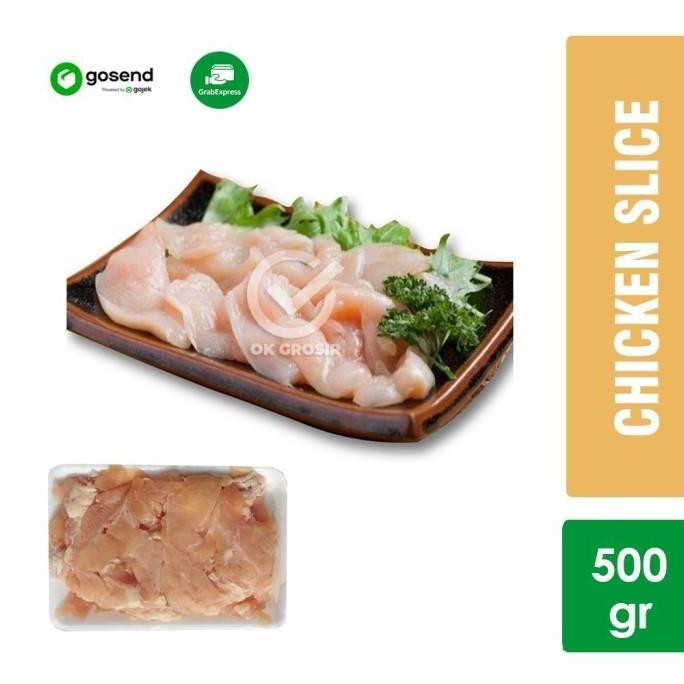 

Chicken Slice / Paha Ayam Fillet Tipis [500 gr] KHUSUS GOSEND