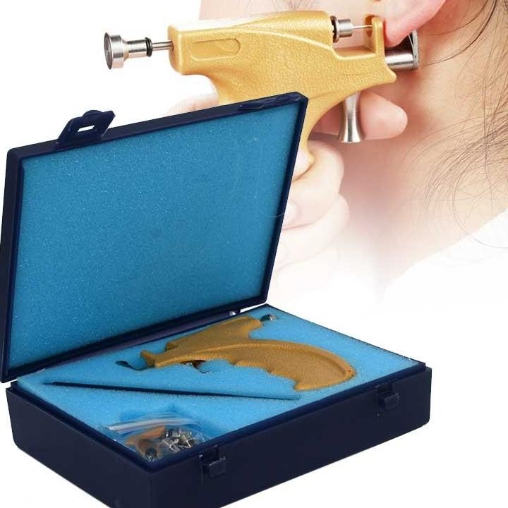 Alat Tindik Telinga Set Alat Keamanan Tindik Telinga Alat Tindikan Anting Hidung Pusar