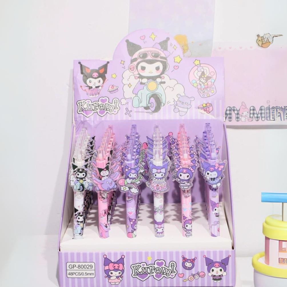 

Terlaris [Atk] 1 Pack Isi 48 Pcs Pulpen Gel Mekanik / Pulpen Cetek Karakter Kartun Lucu (6) Ukd-23