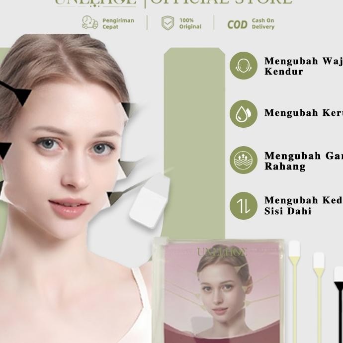 Unelhoe Pita Wajah Tak Terlihat Stiker Penghilang Kerutan Stiker Wajah Stiker Pengangkat Mata Dan Le