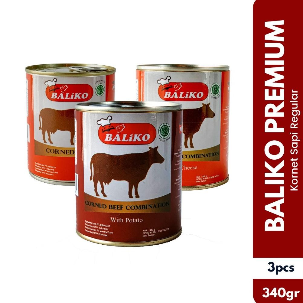 

READY STOK Bundling Baliko Kornet Premium - All Variant 340gr Siap kirim