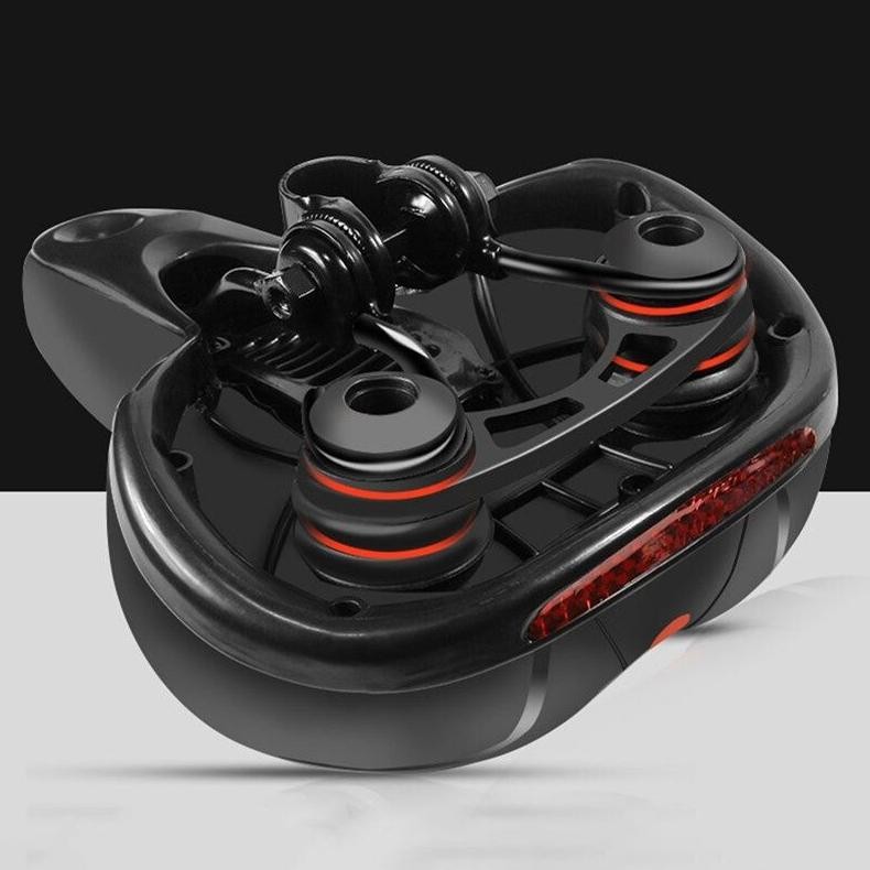 Promo.. Taffsport Sadel Sepeda Bike Saddle Leather Model Absorber Ball - Zf10 Yt-