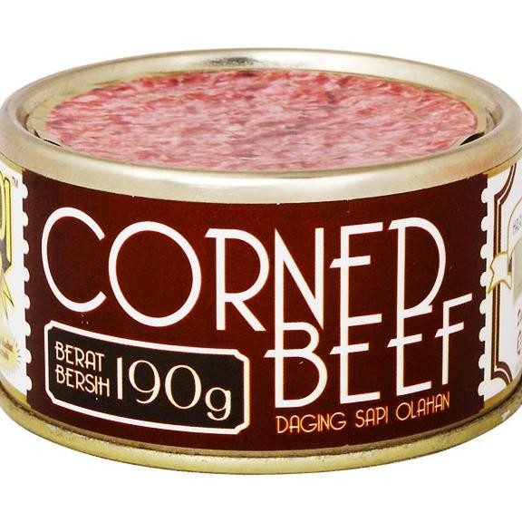 

TERMURAH [READY STOCK] BERNARDI CORNED BEEF 190 GR Siap kirim