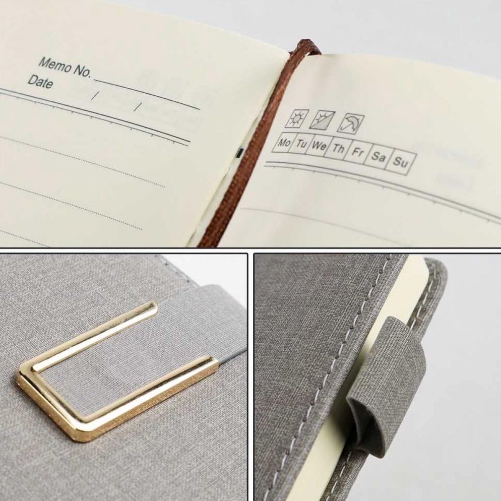 

Kuke Buku Catatan Kerja Notebook Diary Book Cover Kulit Kertas A5 Jsk140 Gd-12