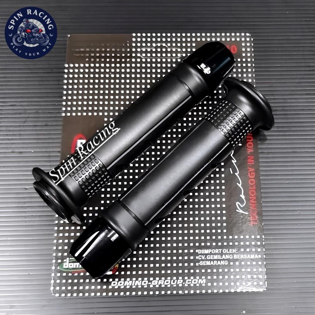 Cod Handgrip Handfat Grip Handle Original Model Sisik Garis Set Jalu Stang Full Cnc Untuk Semua Moto