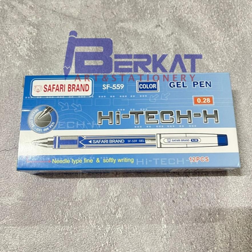 

Cod [1 Pack] Safari Ballpoint Pen Gel Hi-Tech 0.28Mm Hj-45