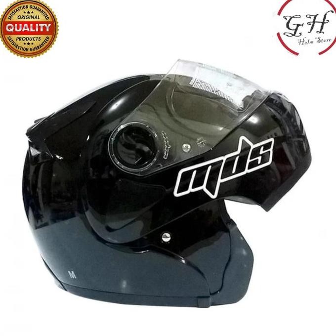 Helm Mds Pro Rider Modular Hitam L19
