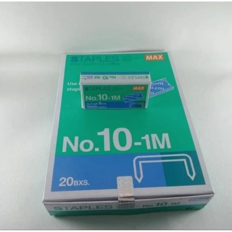 

isi staples kecil max no.10 orinal staples