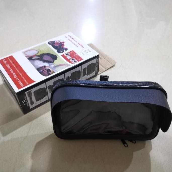 HOLDER PHONE KANOPI WATERPROOF UTK SEPEDA ATAU SEPEDA MOTOR