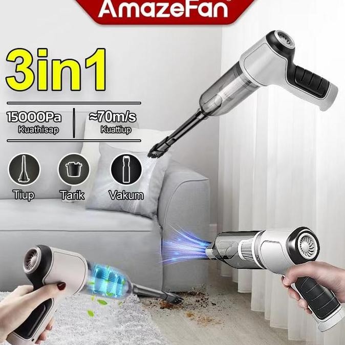 Promo - Amazefan 15000Pa Wireless Vacum Cleaner 60000Rmp Air Duster