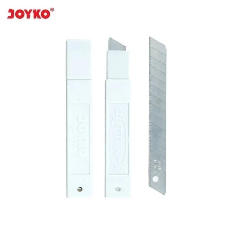 

Terlaris ( 12 Tube ) A 100 Cutter Blade Refill Isi Pisau Pemotong Joyko A-100 (1 Tube Isi 5 Pcs) Na-138