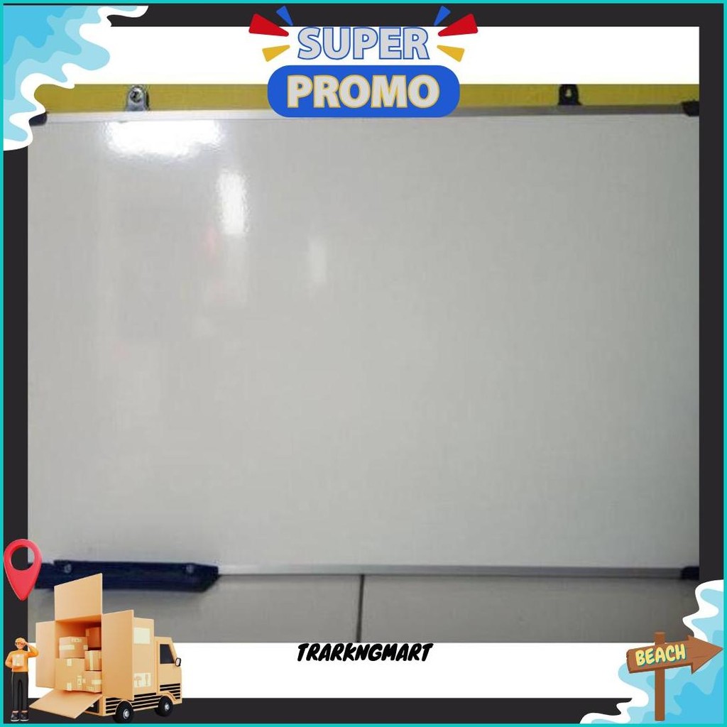 

Papan Tulis 60X90Cm Spidol Dan Kapur Whiteboard / Blackboard Ukuran 60X90 Siap Kirim