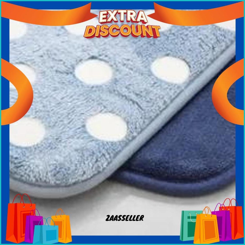 Ace Hardware Keset Kamar Mandi Bathmat Bata Empuk Set 2Pcs 40 X 60 Cm Gratis Ongkir