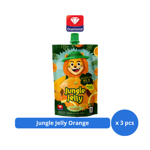 

Jungle Jelly Orange 100ml x 3 pcs
