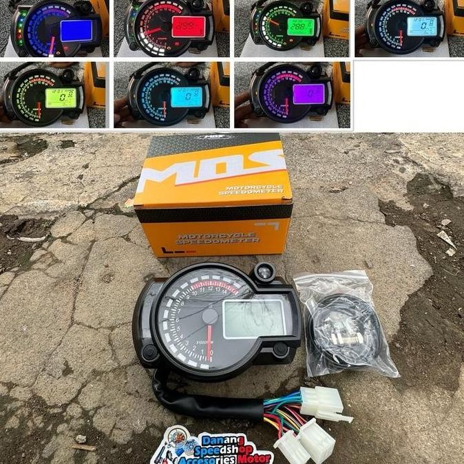 Spedometer Rx2N Mos Digital Lengkap Sensor Kecepatan Model Koso Cb Gl Megapro Tiger Mega Pro Ninja S