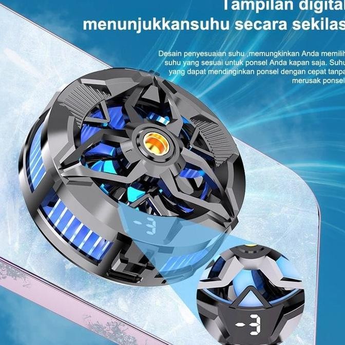 Cooling Fan Cooler HP Fancooler Pendingin HP Untuk Game Tanpa Kabel Radiator Fan Gaming Phone ASLI
