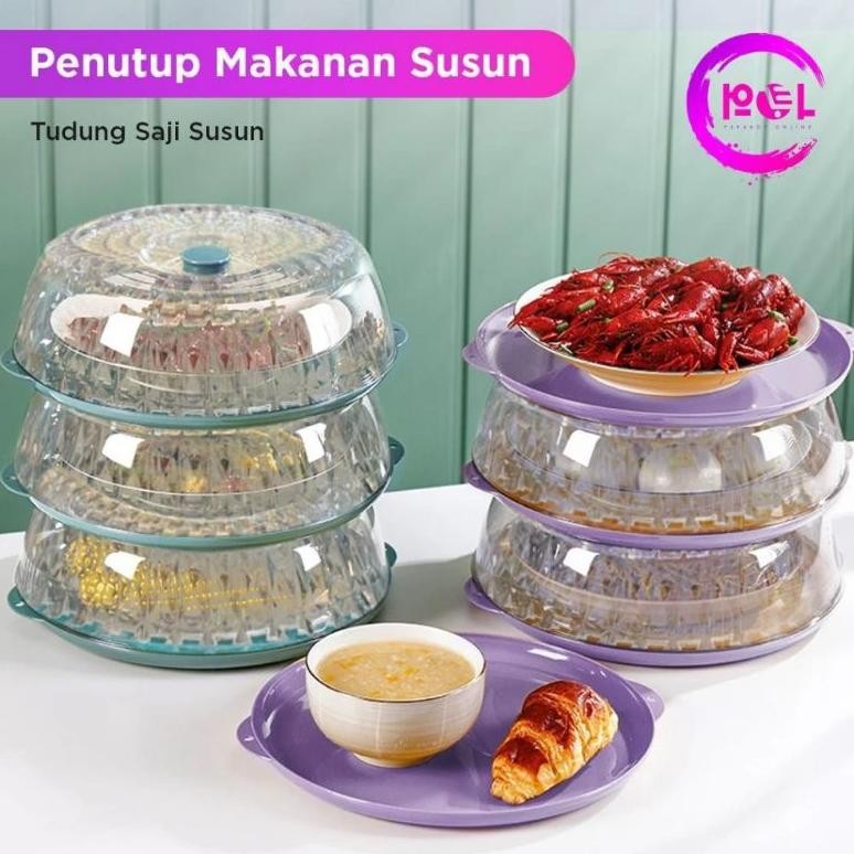 TUDUNG SAJI 4 SUSUN CRYSTAL