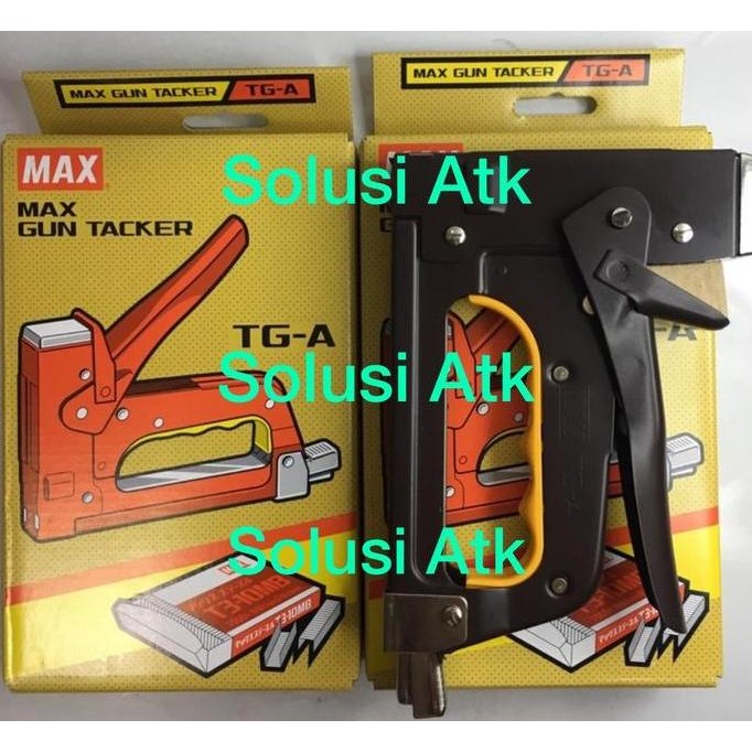 

Promo Max gun tacker tg-a / guntacker tga / stapler tembak TGA ori asli max COD