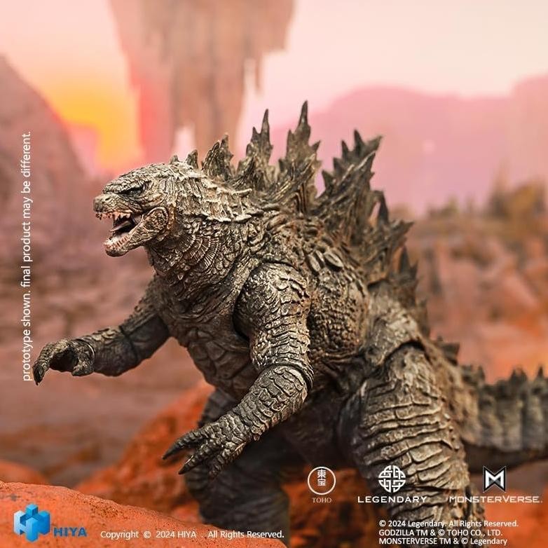 HIYA TOYS GODZILLA X KONG: THE NEW EMPIRE - GODZILLA RE-EVOLVED EXQUISITE SERIES PREVIEWS EXCLUSIVE