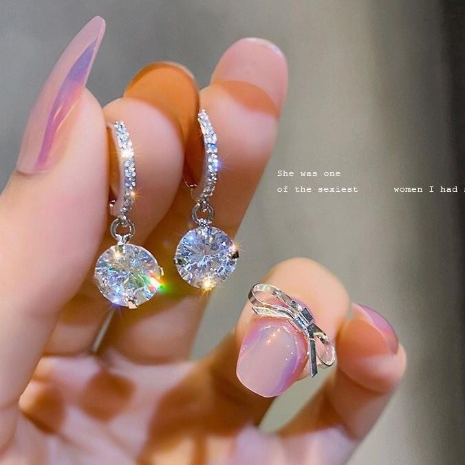 Anting Wanita Berlian Perhiasan Anting Pesta At168