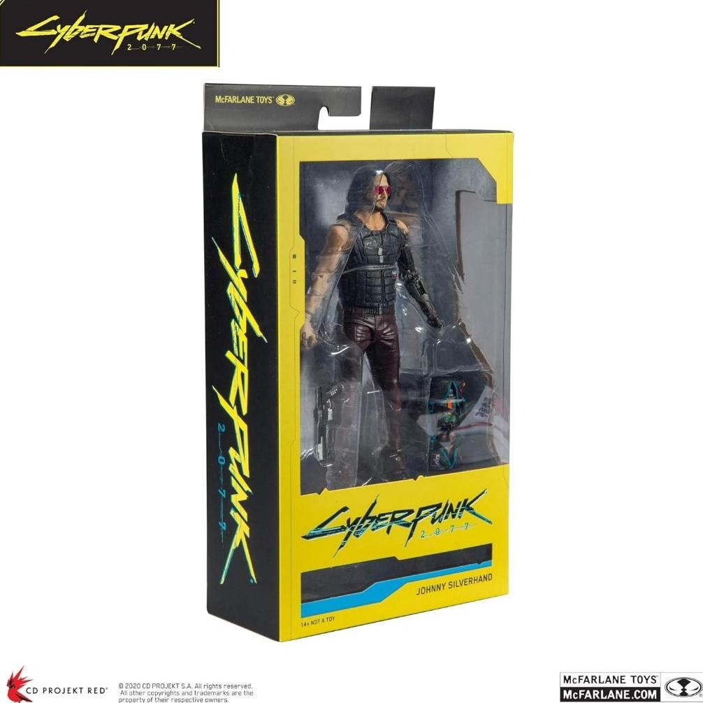 MCFARLANE TOYS CYBERPUNK 2077 JOHNNY SILVERHAND VARIANT ACTIONFIGUR ORIGINAL PRODUK