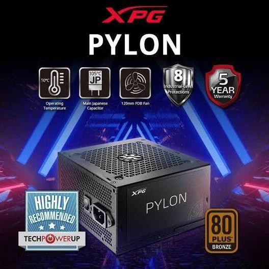 Psu Adata Xpg Pylon 550 Watt - Bronze 80+ - Psu 550Watt Adata Pylon