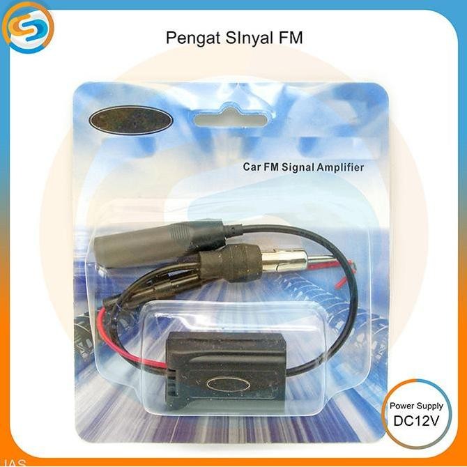 Car Fm Signal Amplifier / Penguat Signal Radio Fm