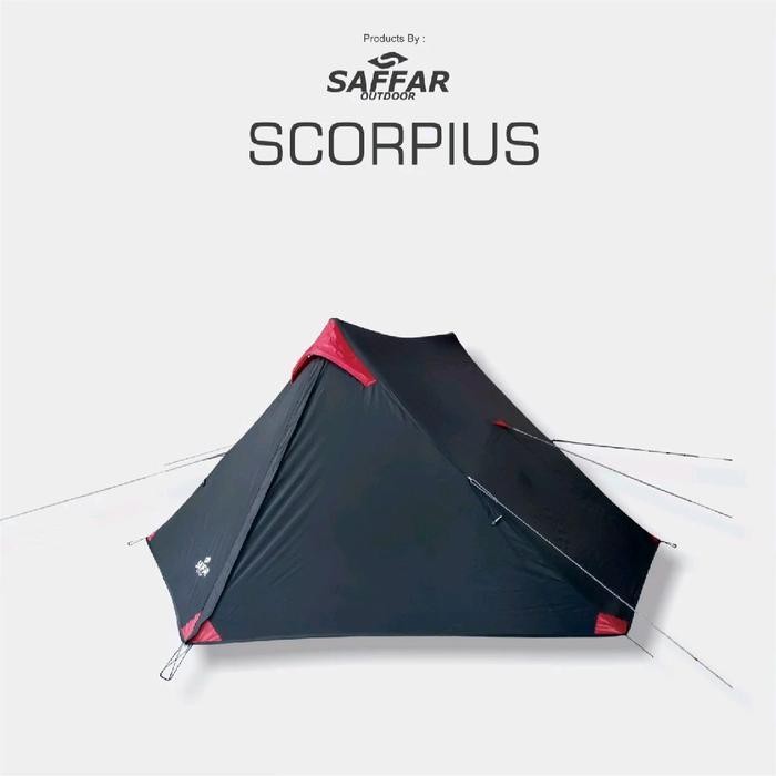 OGO tenda scorpius Saffar Outdoor tenda camping ultralight tenda tarptent 2 tiang