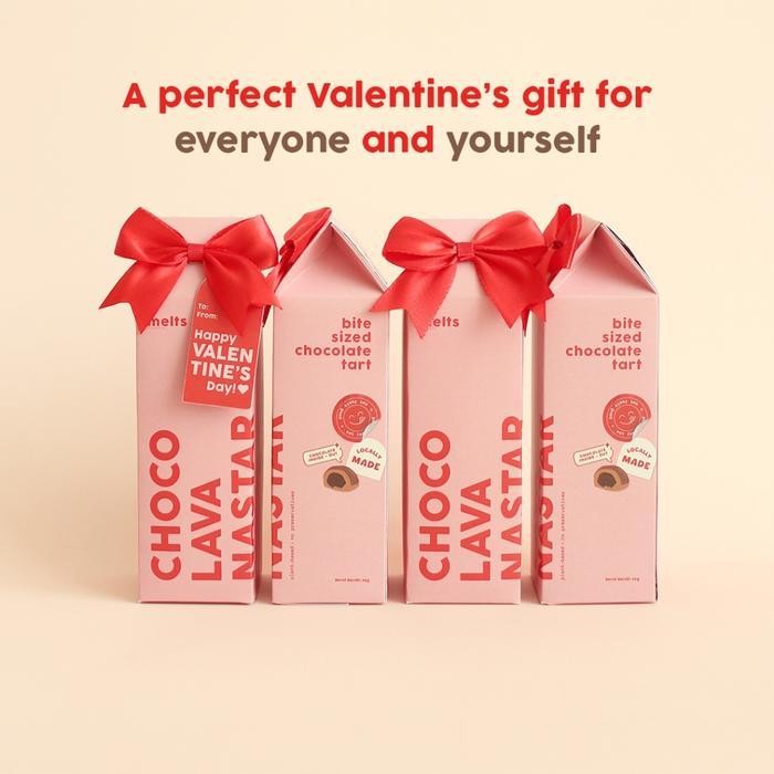 

ES Melts Valentine Gift - Choco Lava Nastar | Hadiah Gift Set Kado Hamper