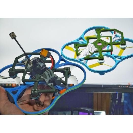 Frame 3,5 inch FPV Drone.